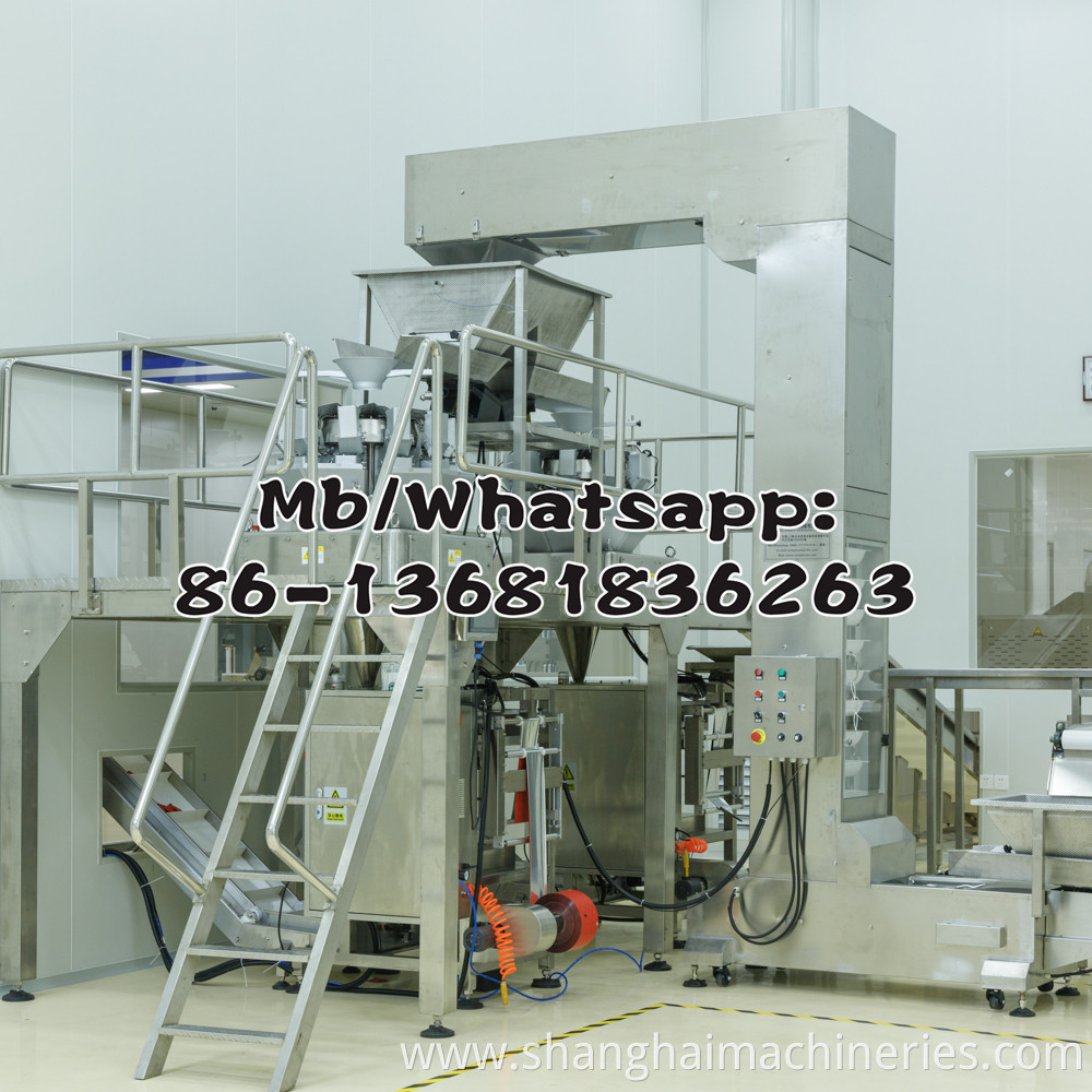 Grain / feed / fertilizer / granule bag filling packaging machine